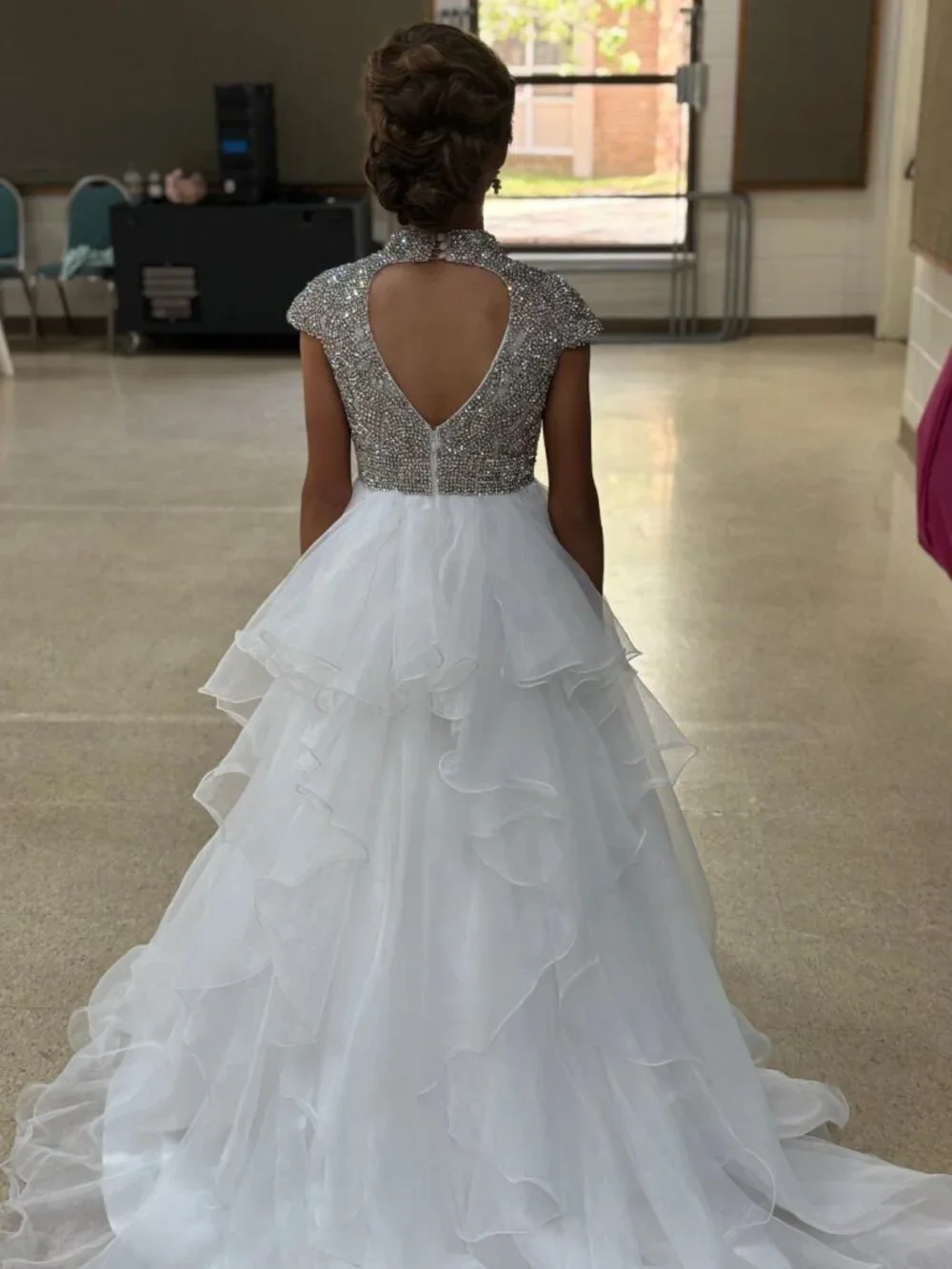 Size 10 Yunyun He pageant dress